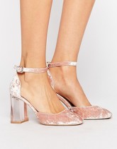 ASOS - PRIMA DONNA - Scarpe trasparenti con tacco largo - Rosa