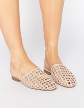 ASOS - MARBLES - Sabot intessuti - Beige