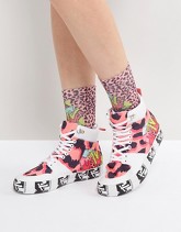 ASOS x MTV - Scarpe da ginnastica alte - Multicolore