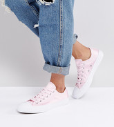 Converse Chuck Taylor Ox - Scarpe da ginnastica rosa in raso - Rosa