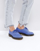 Dr Martens - 1461 - Scarpe piatte stringate in pelle - Blu