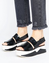 Melissa - Floxform - Sandali flatform - Nero