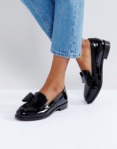 Office - Scarpe piatte con fiocco regalo - Nero