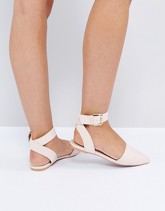 The March - Scarpe piatte a punta stringate - Beige