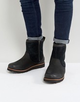 UGG - Hendren Treadlite - Stivaletti in pelle scamosciata impermeabile - Nero