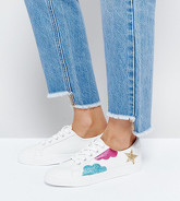 ASOS - DIAMOND SKY - Scarpe da ginnastica stringate - Bianco