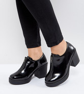 ASOS WELCOME - Scarpe con tacco con pianta larga - Nero