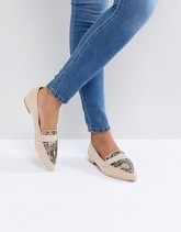 ASOS - LUCY - Ballerine a punta - Multicolore