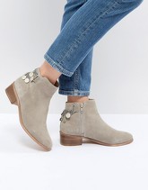 ASOS DESIGN - Amaze - Stivaletti scamosciati - Beige