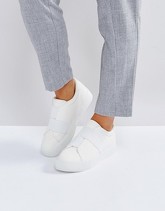 Park Lane - Scarpe da ginnastica con inserti elastici - Bianco