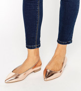 ASOS - LACEY - Ballerine comode a punta - Beige
