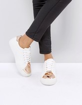 Park Lane - Scarpe da ginnastica con punta metallica - Bianco