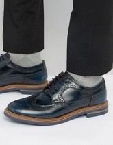 Base London - Turner - Scarpe brogue in pelle - Navy