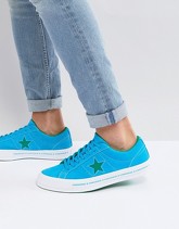 Converse One Star - OX 159813C - Scarpe di tela blu - Blu