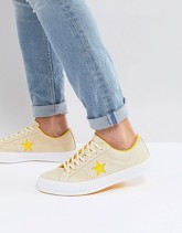 Converse One Star - OX - Scarpe di tela gialle 159814C - Giallo