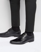 River Island - Scarpe derby in pelle nera - Nero