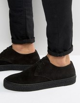 ASOS - Scarpe derby stringate nero scamosciato - Nero