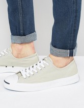 Converse Jack Purcell - Ox 155629C - Scarpe da ginnastica di tela grigie - Grigio