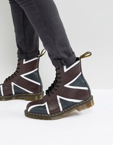 Dr Martens - Pascal Brit - Anfibi con 8 paia di occhielli - Navy