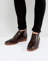 H By Hudson - Matteo - Desert boots in pelle marrone - Marrone