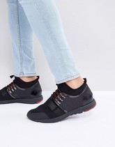 HUGO - Hybrid - Scarpe da ginnastica nere in maglia - Nero