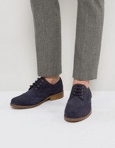 Kg By Kurt Geiger - Gloucester - Scarpe brogue blu navy scamosciate - Blu