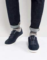 Lambretta - Gazman - Scarpe da ginnastica blu navy scamosciato - Blu