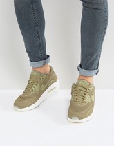 Nike - Air Max 90 Ultra Breathe 898010-200 - Scarpe da ginnastica verdi - Verde