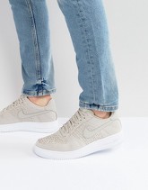 Nike Air Force - 1 Ultra Flyknit 817419-200 - Scarpe da ginnastica basse beige - Viola