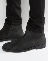 River Island - Stivaletti neri in pelle - Nero