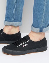 Superga - 2750 - Scarpe di tela classiche nere - Nero