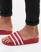 adidas Originals - Adilette 288193 - Slider - Rosso