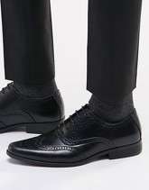 ASOS - Scarpe brogue nere - Nero