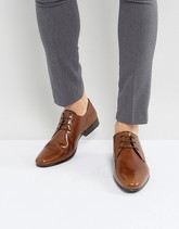 Burton Menswear - Scarpe eleganti in pelle - Cuoio