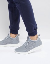 Certified London - Sneakers in maglia grigie - Grigio