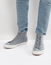 Converse - Chuck Taylor All Star 157523C - Scarpe da ginnastica di tela alte grigie - Grigio