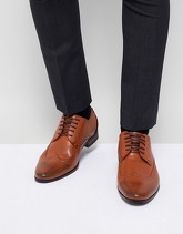 New Look - Scarpe brogue cuoio - Cuoio