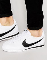 Nike - Cortez 749571-100 - Scarpe da ginnastica bianche in pelle - Bianco