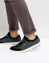 Ted Baker - Kiefer - Scarpe da ginnastica con stampa geometrica - Nero