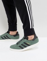 adidas Originals - Gazelle BZ0033 - Scarpe da ginnastica verdi - Verde