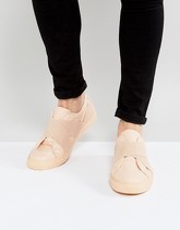 ASOS - Scarpe da ginnastica rosa con fasce elastiche - Rosa