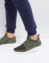 Certified London - Sneakers in maglia kaki - Verde