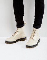 Dr Martens - Pascal Decon - Anfibi a 8 occhielli - Crema