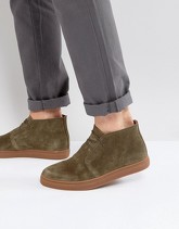 Selected Homme - Dempsey - Chukka scamosciati kaki - Verde