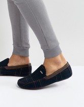 Ted Baker - Morris Moccasin - Pantofole a quadri - Navy