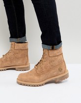 Timberland - Stivali 6 pollici con motivo tropicale tagliato al laser - Cuoio